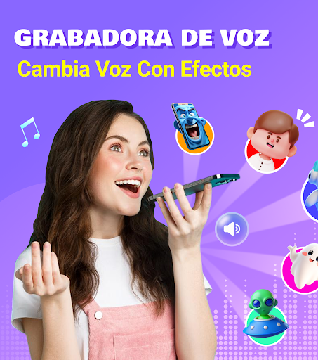Captura de pantalla de Cambiador de Voz y Efectos