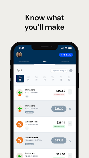 Captura de pantalla de Solo: Your Gig Business App