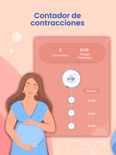 Captura de pantalla de HiMommy: App de Embarazo