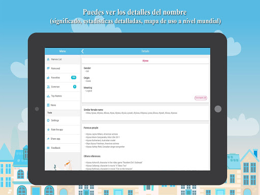 Captura de pantalla de Un Nombre de bebé juntos