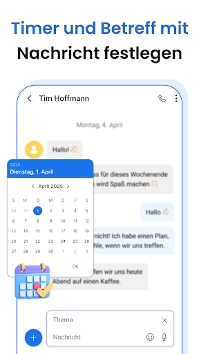 Mitteilungen Screenshot