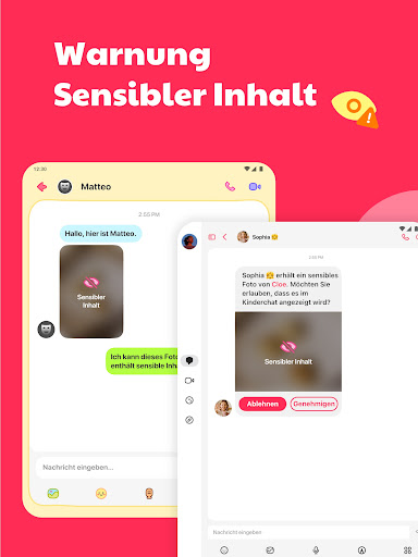 JusTalk Kids Messenger Screenshot
