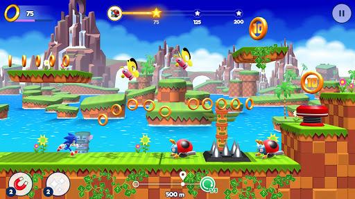 Sonic Runners Adventure spiel Screenshot