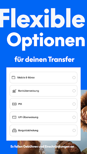 Xoom Money Transfer Screenshot