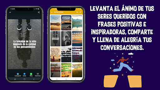 Captura de pantalla de Imágenes con Mensajes Bonitos
