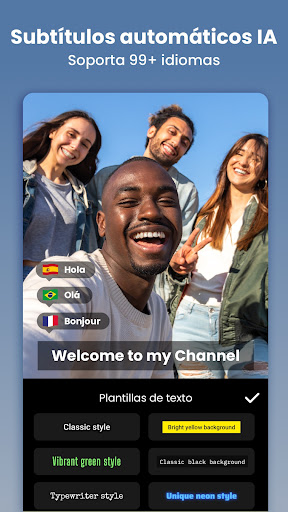 Captura de pantalla de Editor de video - InShot