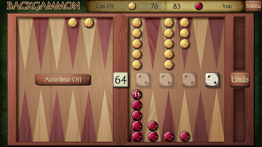 Captura de pantalla de Backgammon Pro