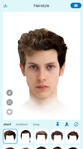 Captura de pantalla de Hairstyle Try On - Peinado IA