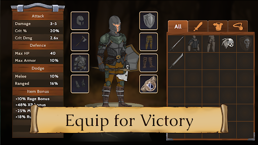 Obsidian Knight — RPG Games screenshot