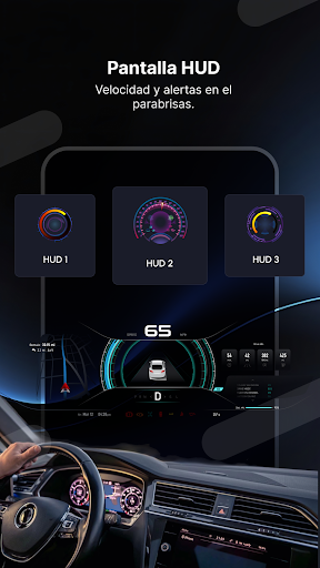 Captura de pantalla de Radar GO-X: HUD, GPS, Mapas