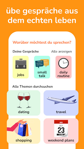 Learna AI: Sprachen lernen Screenshot