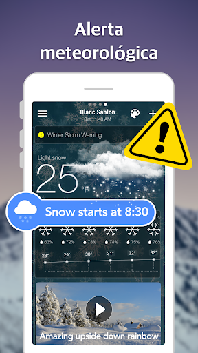 Captura de pantalla de Tiempo y radar y widgets
