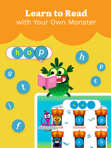 Captura de pantalla de Teach Your Monster to Read