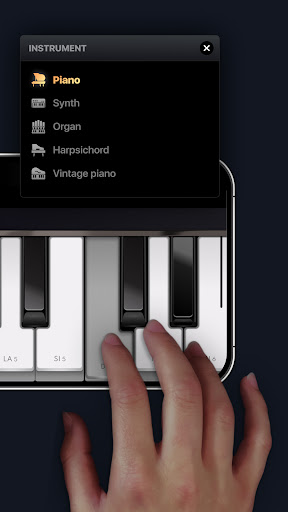 Captura de pantalla de Piano - music & songs games