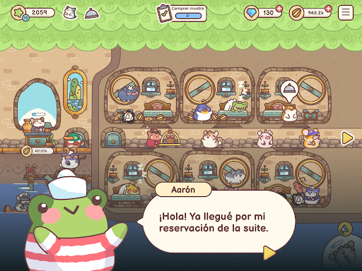 Captura de pantalla de Hamster Inn