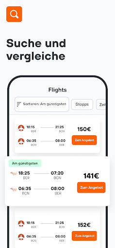 KAYAK: Flüge, Hotels & Autos Screenshot