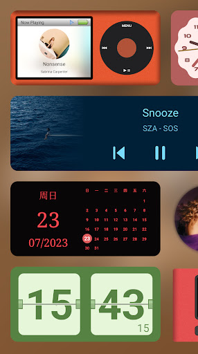 Captura de pantalla de Widgeet-Color Widgets(Widget)