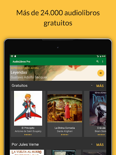 Captura de pantalla de AudioLibros