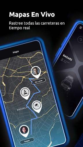 Captura de pantalla de Mapas todo en uno, velocímetro