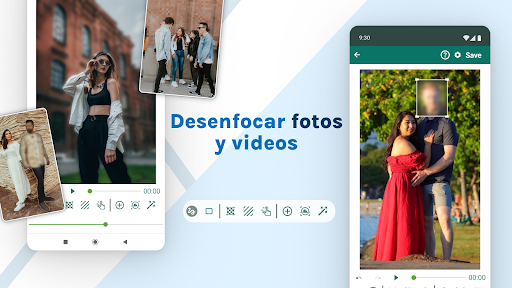 Captura de pantalla de Desenfoque de vídeo e imagen