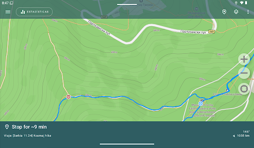 Captura de pantalla de Geo Tracker - GPS tracker