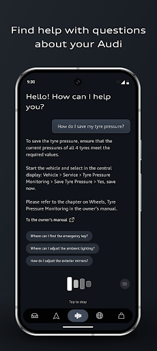myAudi screenshot