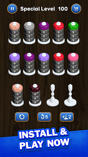 Nut Sort Puzzle - Color Sort screenshot