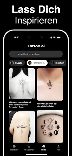 Tattoo AI – Tattoo-Designs Screenshot