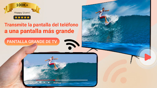 Captura de pantalla de Proyector - Emitir TV