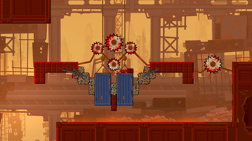 Captura de pantalla de Super Meat Boy Forever