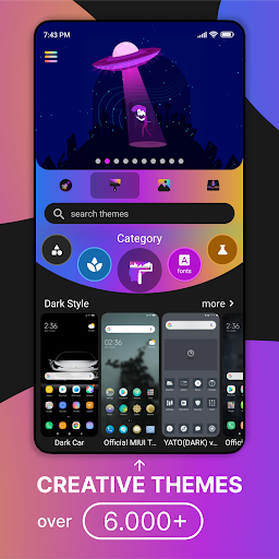 Themes screenshot