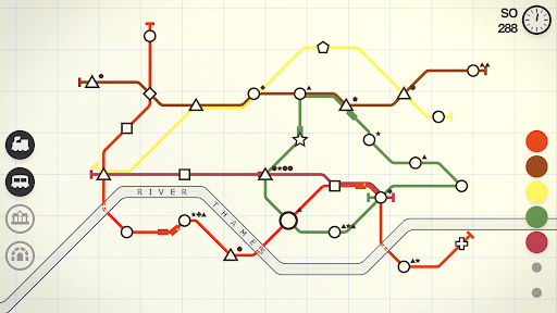 Mini Metro Screenshot