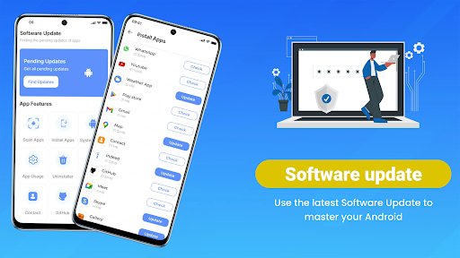 Captura de pantalla de Actualización de Software