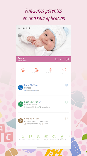 Captura de pantalla de Baby Tracker