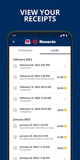 Captura de pantalla de Marathon ARCO Rewards
