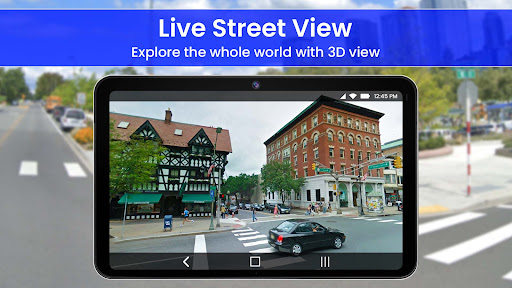 Captura de pantalla de Live Earth Map: GPS Navigation