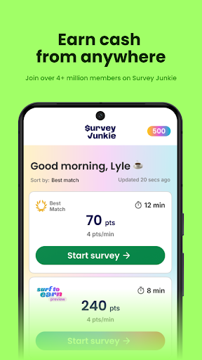 Survey Junkie Screenshot