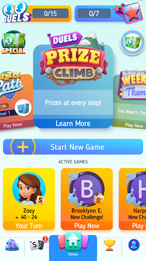 Captura de pantalla de Scrabble® GO: Fiesta de Letras