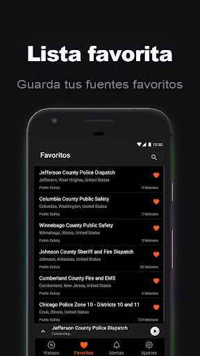 Captura de pantalla de Escáner Policial