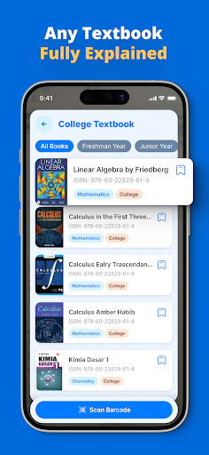 Captura de pantalla de PhotoSolve: AI Homework Helper