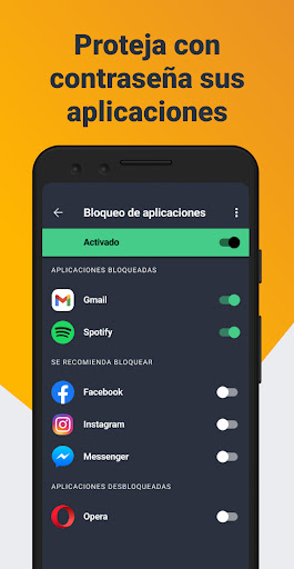 Captura de pantalla de AVG Antivirus y Seguridad