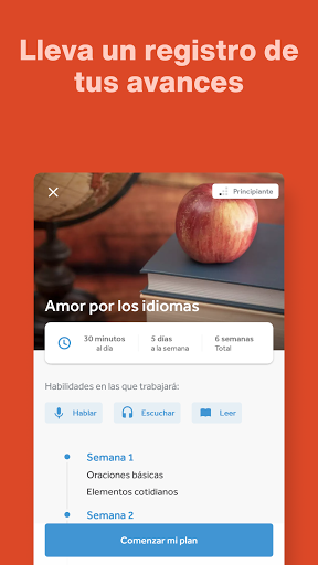 Captura de pantalla de Rosetta Stone: Aprende idiomas