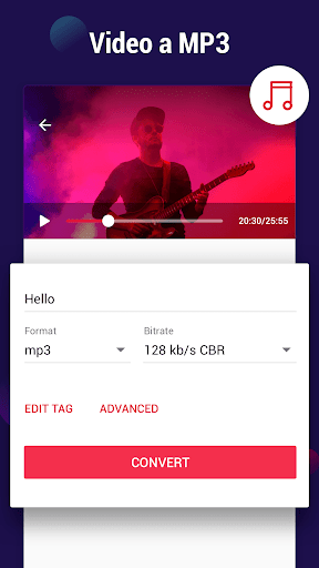 Captura de pantalla de Convertidor MP3 - Mp4 to MP3