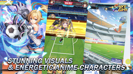 Victory Girls: Anime Soccer screenshot