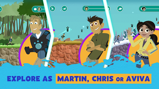 Captura de pantalla de Wild Kratts Rescue Run