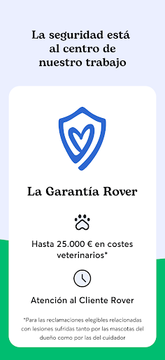 Captura de pantalla de Rover - Cuidadores de perros