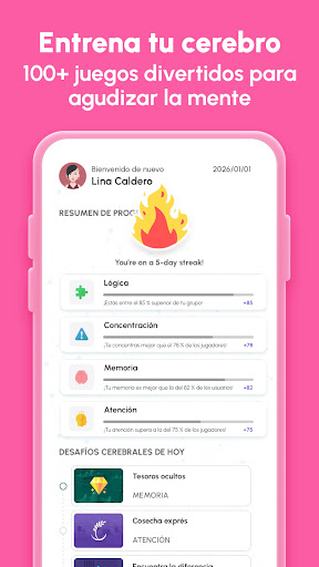 Captura de pantalla de Brainova: IQ Test & Logic Game