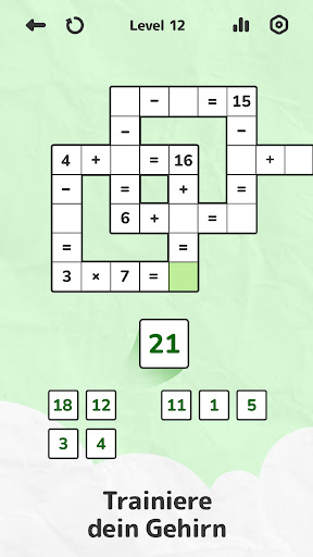 Math Crossword — Zahlenrätsel Screenshot