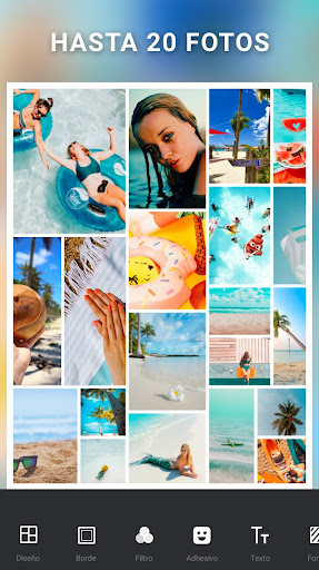 Captura de pantalla de Collage de Fotos - Foto Editor