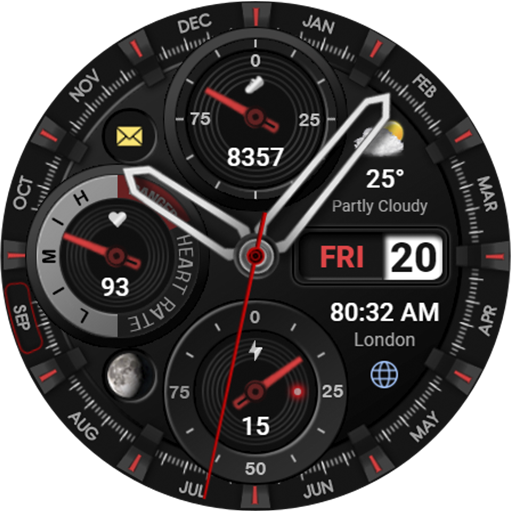 Captura de pantalla de WFP 339 Ultra watch face
